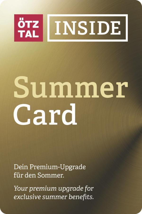 Appartement Gehoerde-Soelden Inklusive Summercard Экстерьер фото